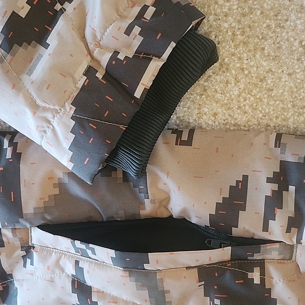 Adidas Long Quited Size S Coat Marapat Digital Desert Camo Like New - Picture 5 of 16